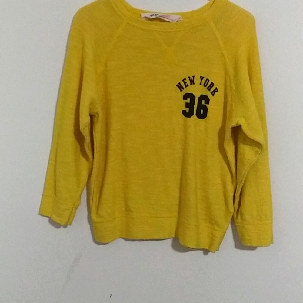 Yellow long sleeve